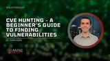 How to Get Into CVE Hunting - A Beginner’s Guide to Finding Vulnerabilities blog post
